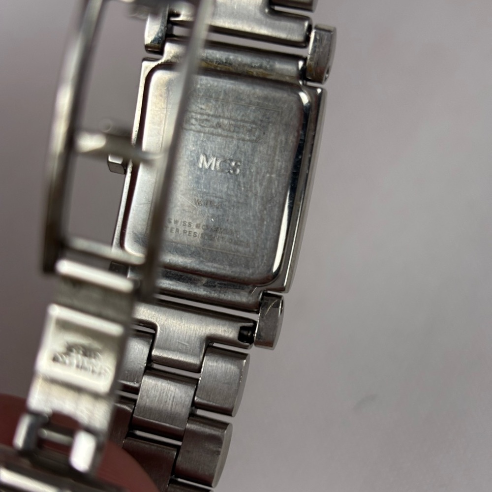 COACH Watch Women's WO14 Swiss Movement Water Resistant Fashion black dial - Picture 6 of 7